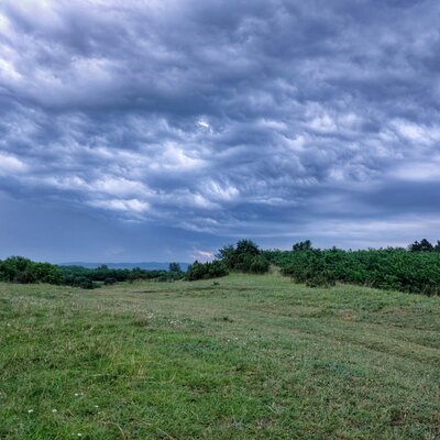 Das erste Gewitter zieht auf...