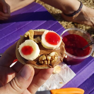 Bestes Outdoorfrühstück