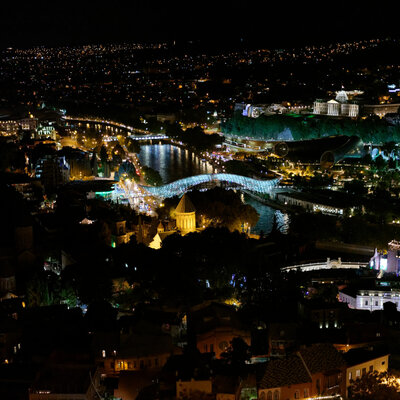 Blick von der Festung Nariqala