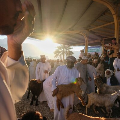 Viehmarkt in Nizwa